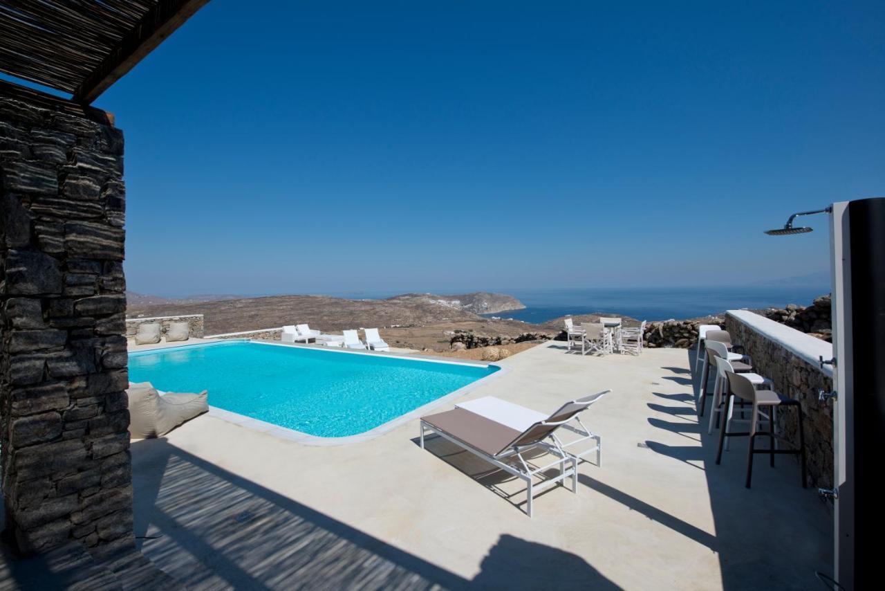 Luxury Athena Suite In Villa Georgia - Breathtaking Sea View And Pool Front Plintri Exterior foto