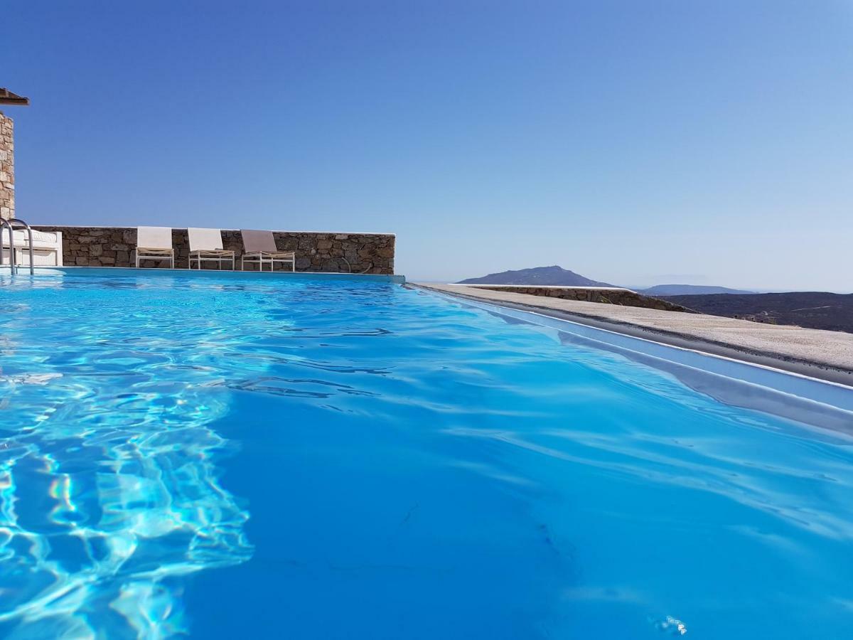 Luxury Athena Suite In Villa Georgia - Breathtaking Sea View And Pool Front Plintri Exterior foto
