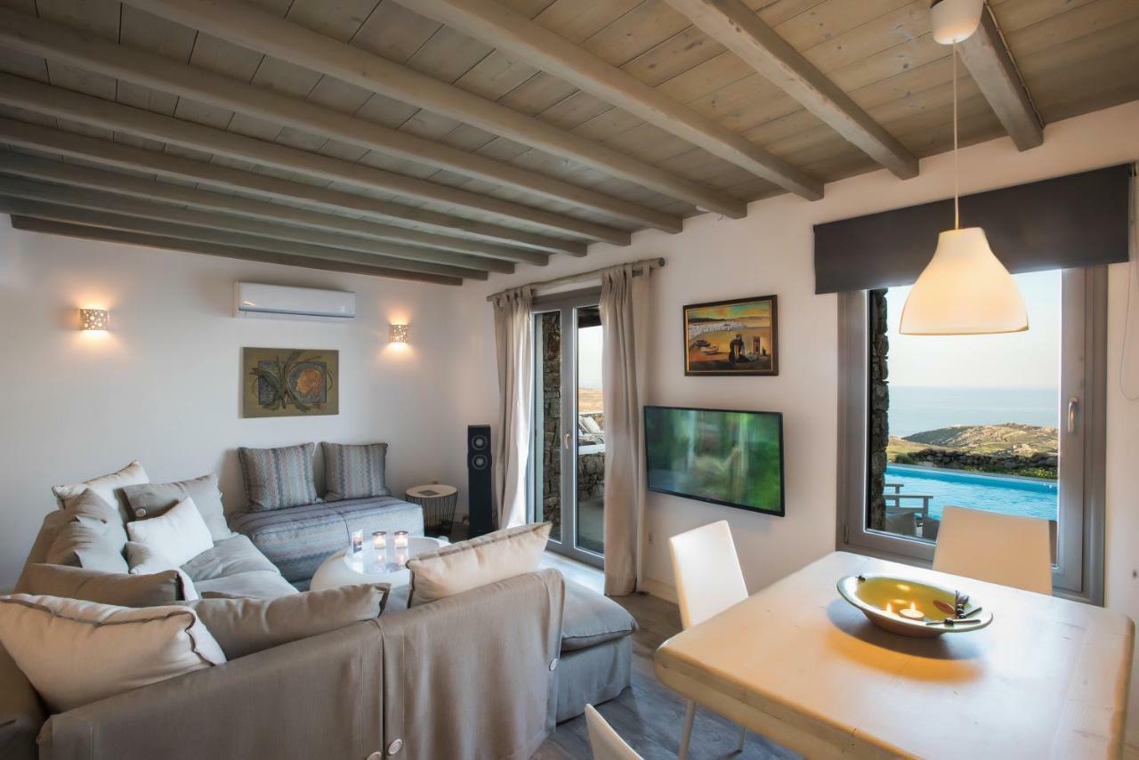 Luxury Athena Suite In Villa Georgia - Breathtaking Sea View And Pool Front Plintri Exterior foto